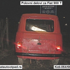 Fiat 900T (Ficin kombi) Najcesce korisceno vozilo za prevoz lubenica